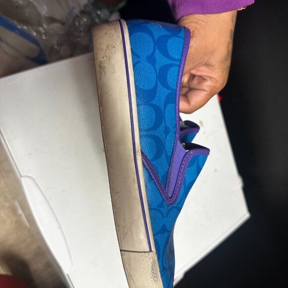 Mens Coach Slip-Ons - Picture 4 of 5